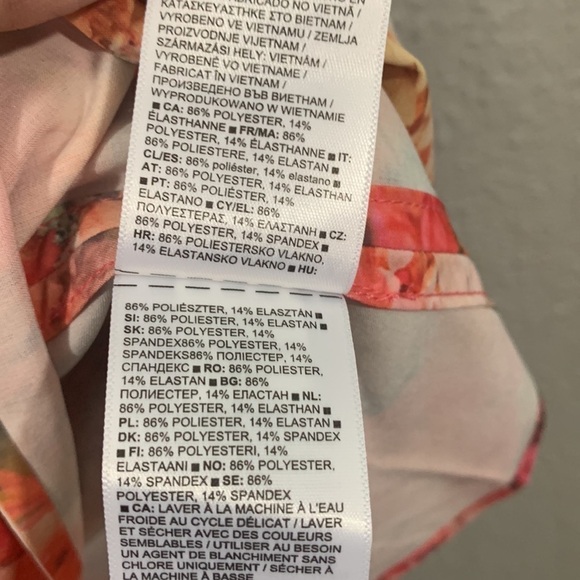 Athleta‎ Zephyr Refined Tank, Renewed Bloom Spring Pink, Size S NWT #798902 - Picture 10 of 14